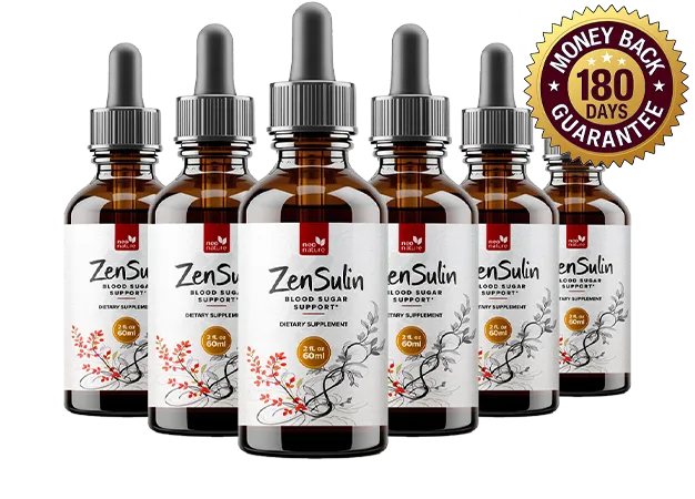 ZenSulin 6-bottle package with 180-day guarantee